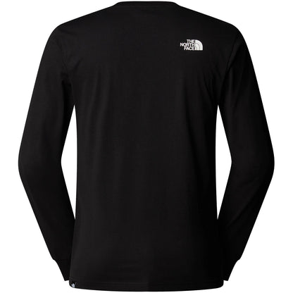 Maglie a manica lunga Uomo The North Face - M L/S Fine Tee - Nero