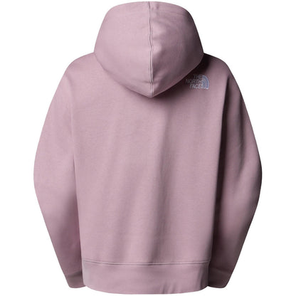 Felpe con cappuccio Donna The North Face - W Essential Crop Hoodie - Viola