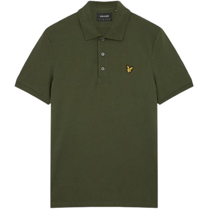 Polo Uomo Lyle & Scott - Plain Polo Shirt - Verde