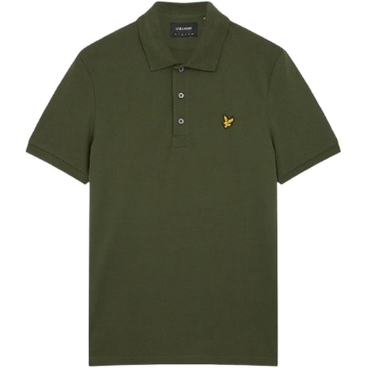 Polo Uomo Lyle & Scott - Plain Polo Shirt - Verde