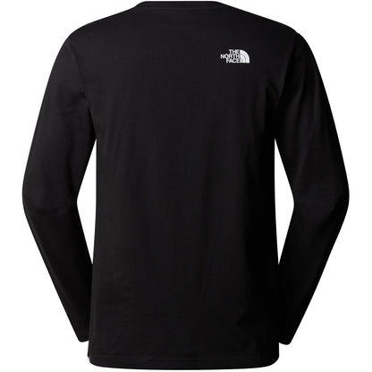 Maglie a manica lunga Uomo The North Face - M L/S Simple Dome Tee - Nero