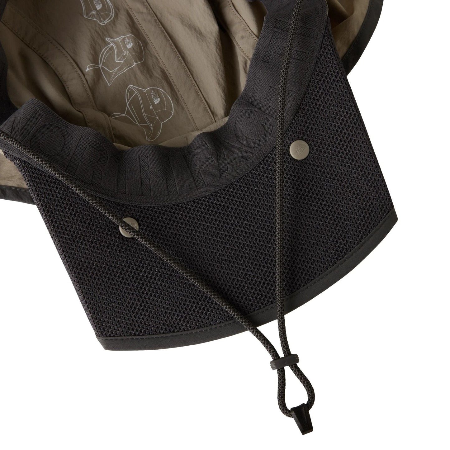 Cappelli alla pescatora Uomo The North Face - Class V Convertible Sunshield - Grigio