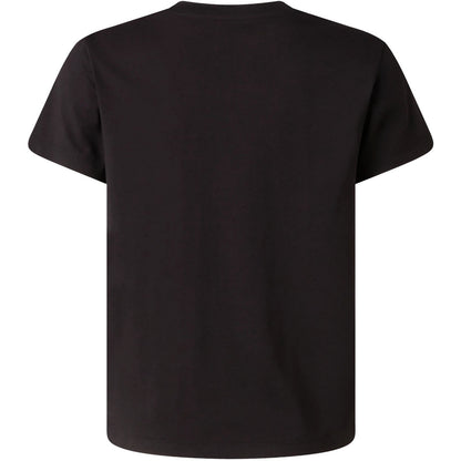 T-shirt Bambino The North Face - B Liquid Logo Reg Ss Tee Tnf White - Nero