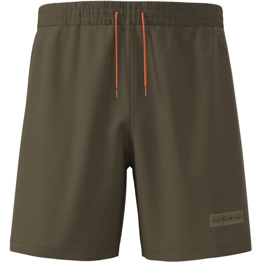 Pantaloncini Uomo Napapijri - V-Box Logo 1 - Verde