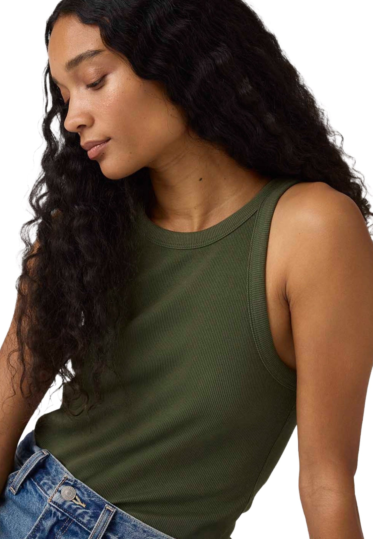 Top e canotte Verde Levi's