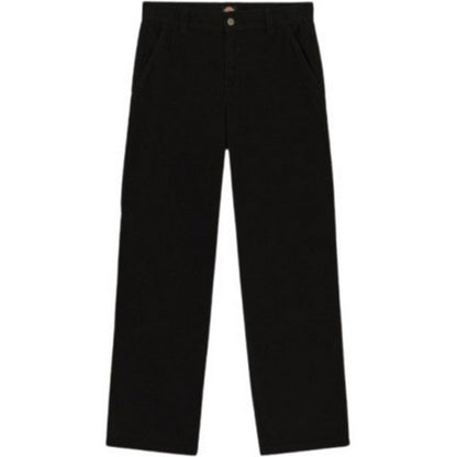 Pantaloni Donna Dickies - Corduroy Carpenter W - Nero