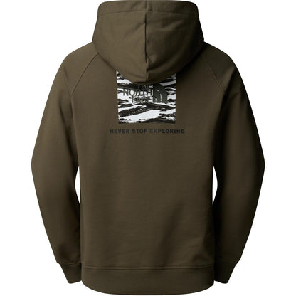 Felpe con cappuccio Uomo The North Face - M Box Nse Edge Of Light Infill Raglan Ho - Marrone