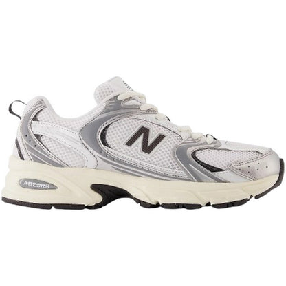 Sneaker Unisex New Balance - Scarpa Lifestyle - Unisex - Synthetic-Mes - Argento