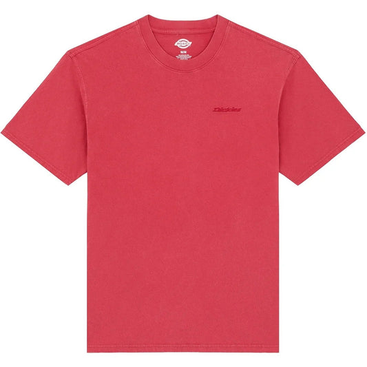 T-shirt Uomo Dickies - Plentywood Tee Ss - Rosso
