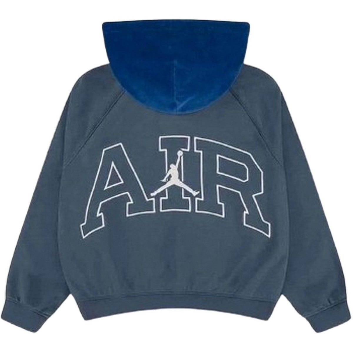 Felpe con cappuccio Ragazzi Unisex Jordan - Jdb Play Your Way Flc Crd Hood - Grigio