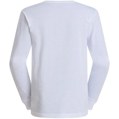 T-shirt Uomo The North Face - M Evolution Simple Dome Regular Long Sle - Bianco