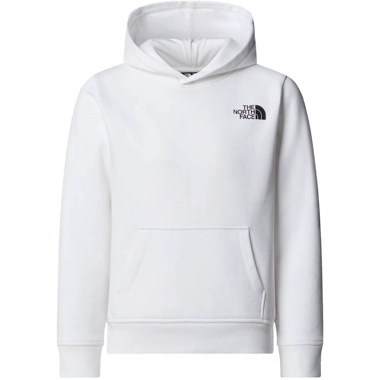 Felpe con cappuccio Ragazzi Unisex The North Face - Teen Box Nse Regular Pullover Hoodie - Bianco