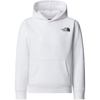 Felpe con cappuccio Ragazzi Unisex The North Face - Teen Box Nse Regular Pullover Hoodie - Bianco