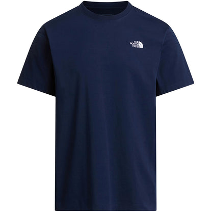 T-shirt Uomo The North Face - M Evolution Simple Dome Regular Short Sl - Blu