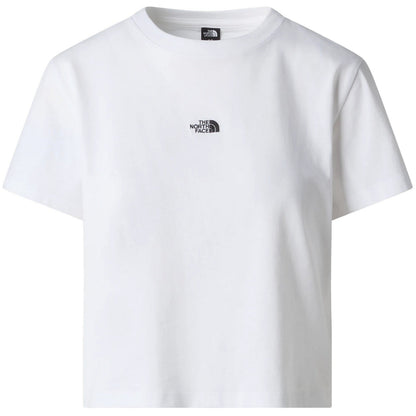 T-shirt Donna The North Face - W Essential Regular Short Sleeve Cutie T - Bianco