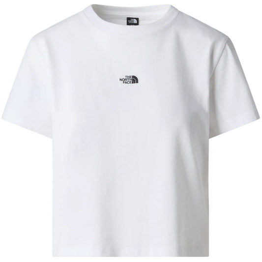 T-shirt Donna The North Face - W Essential Regular Short Sleeve Cutie T - Bianco