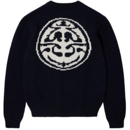 Maglie a manica lunga Uomo Edwin - Ellis Sweater - Blu