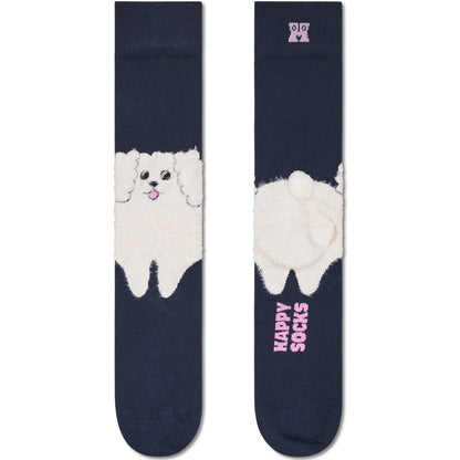 Calze Unisex Happy Socks - Fluffy Dog Sock - Blu