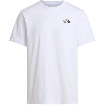 T-shirt Uomo The North Face - M Evolution Box Nse Regular Short Sleeve - Bianco