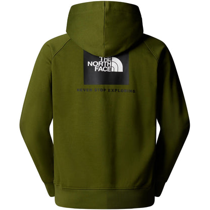 Felpe con cappuccio Uomo The North Face - M Raglan Box Nse Hoodie - Verde