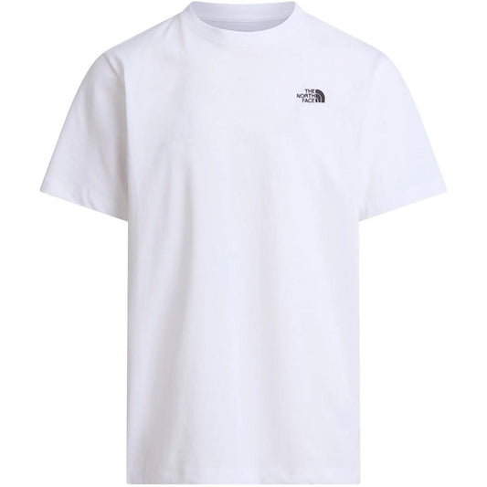 T-shirt Uomo The North Face - M Evolution Simple Dome Regular Short Sl - Bianco