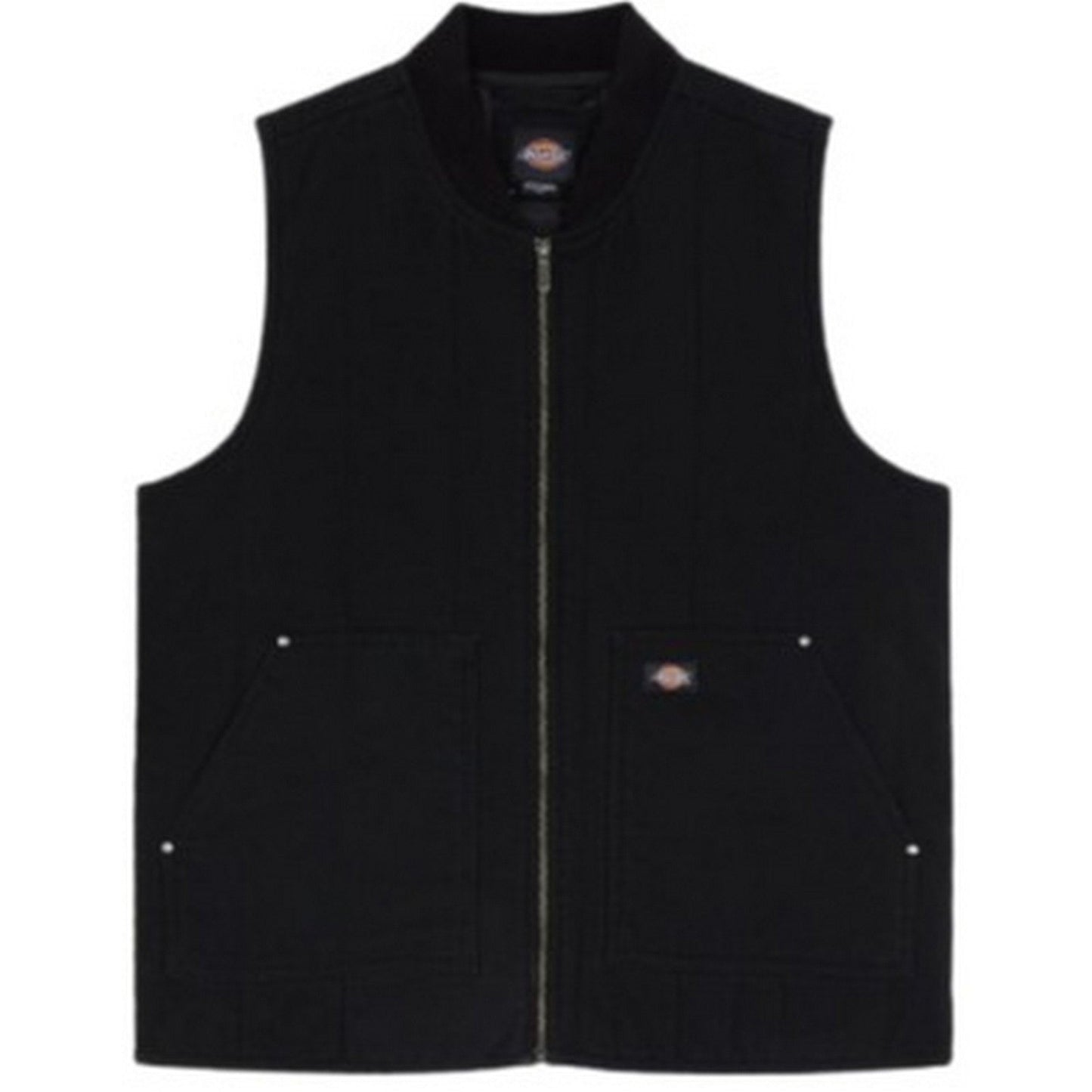 Gilet Uomo Dickies - Quilted Canvas Vest - Nero
