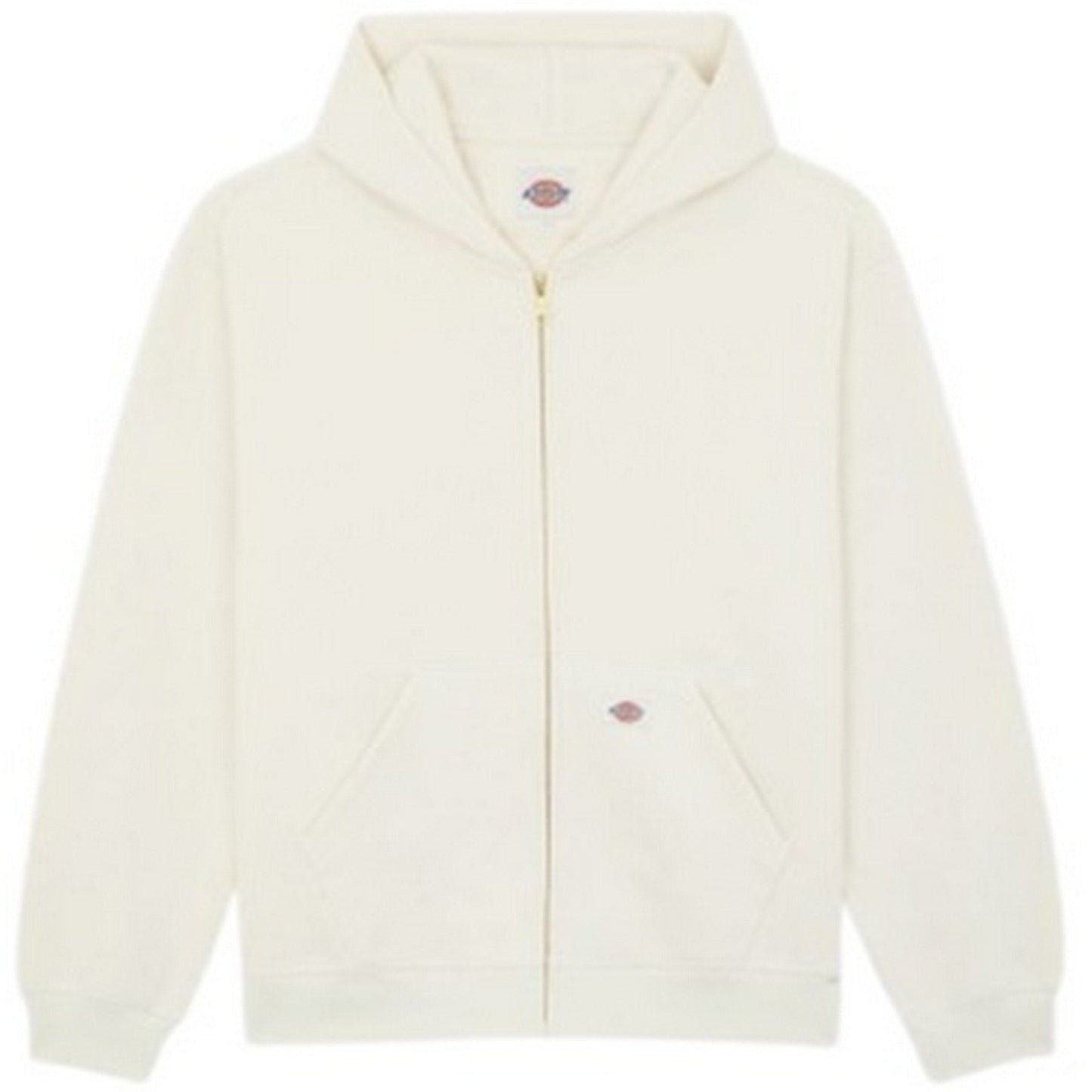 Felpe con cappuccio Uomo Dickies - Mineral Fz Hoodie - Bianco
