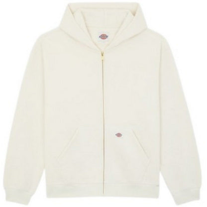 Felpe con cappuccio Uomo Dickies - Mineral Fz Hoodie - Bianco