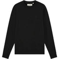 Maglie a manica lunga Uomo Lyle & Scott - Superfine Crew Neck Sweatshirt - Nero
