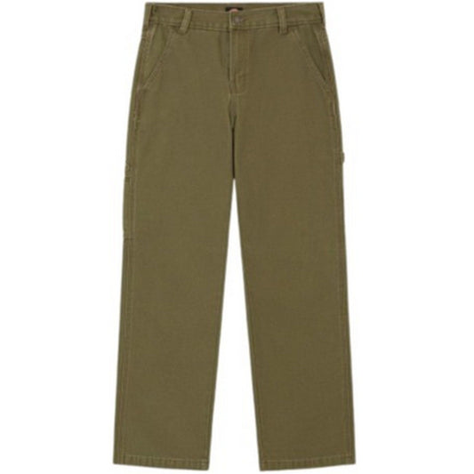 Pantaloni Uomo Dickies - Carpenter Canvas Pant - Verde