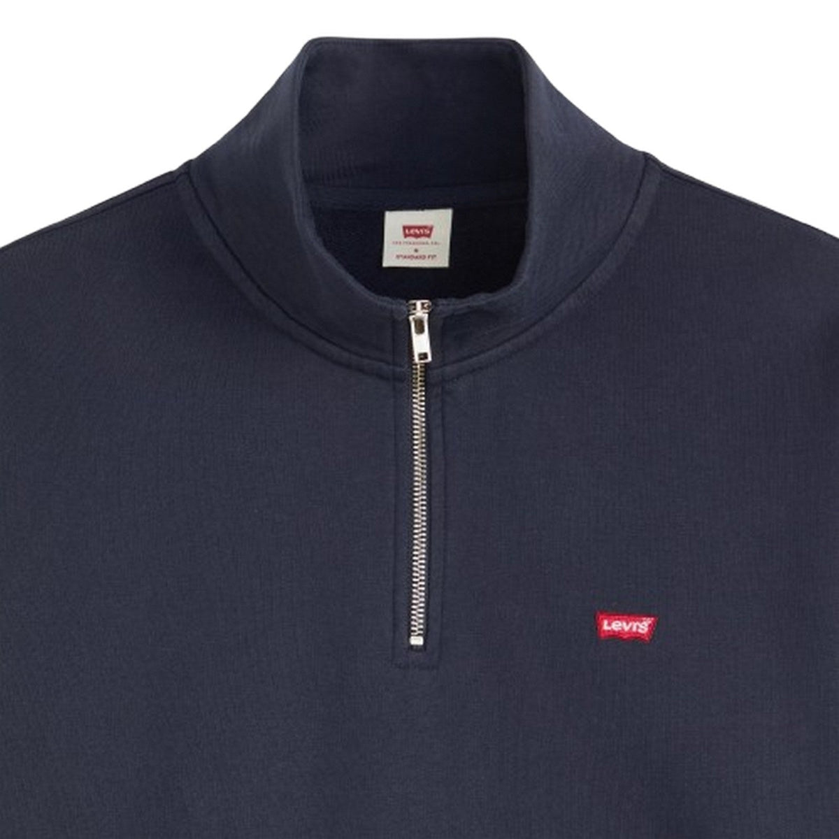 Maglie a manica lunga Uomo Levi's - Original Hm 1/4 Zip - Blu