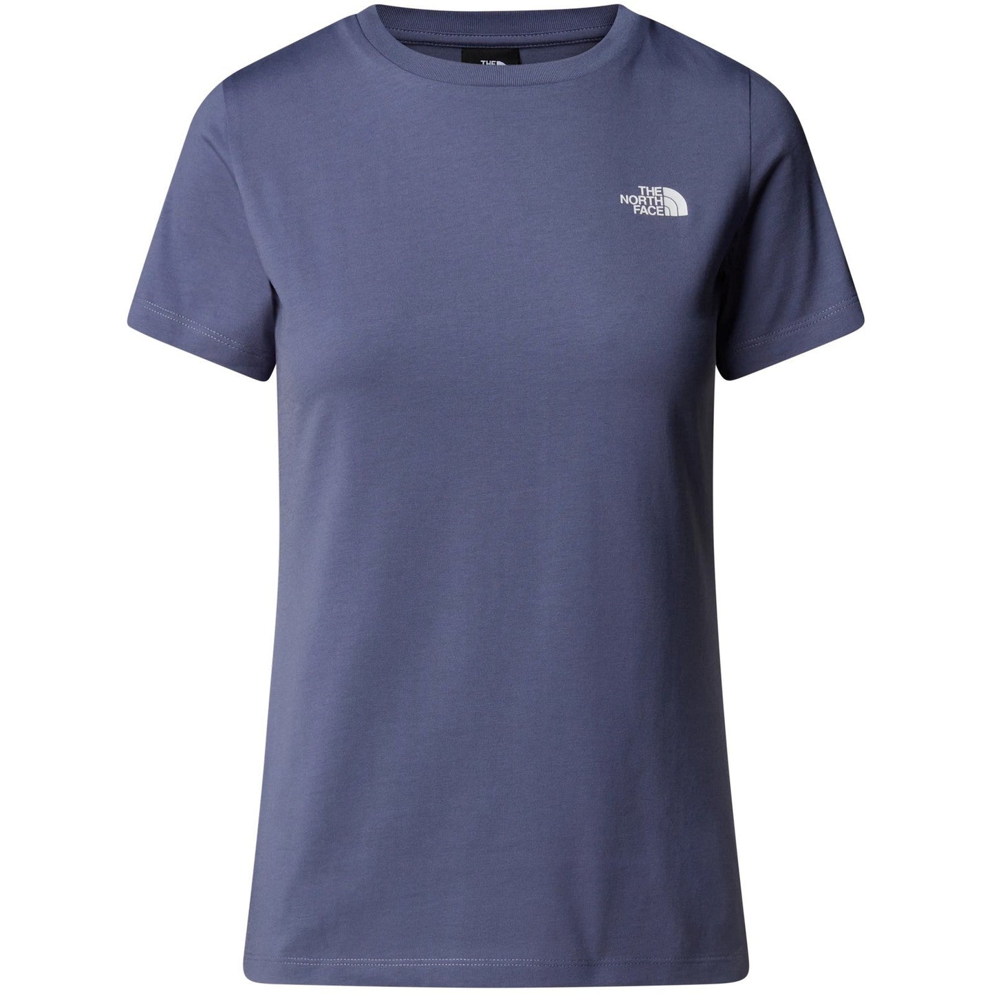 T-shirt Donna The North Face - W S/S Simple Dome Slim Tee - Blu