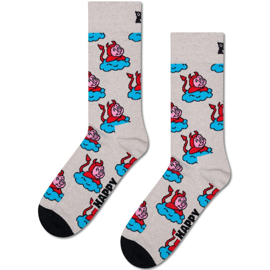 Calze Unisex Happy Socks - Bad Pig Sock - Grigio
