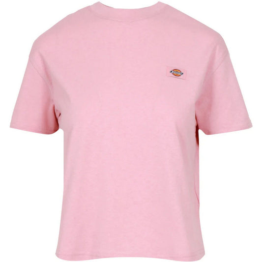 T-shirt Donna Dickies - Oakport Boxy Tee Ss W - Rosa
