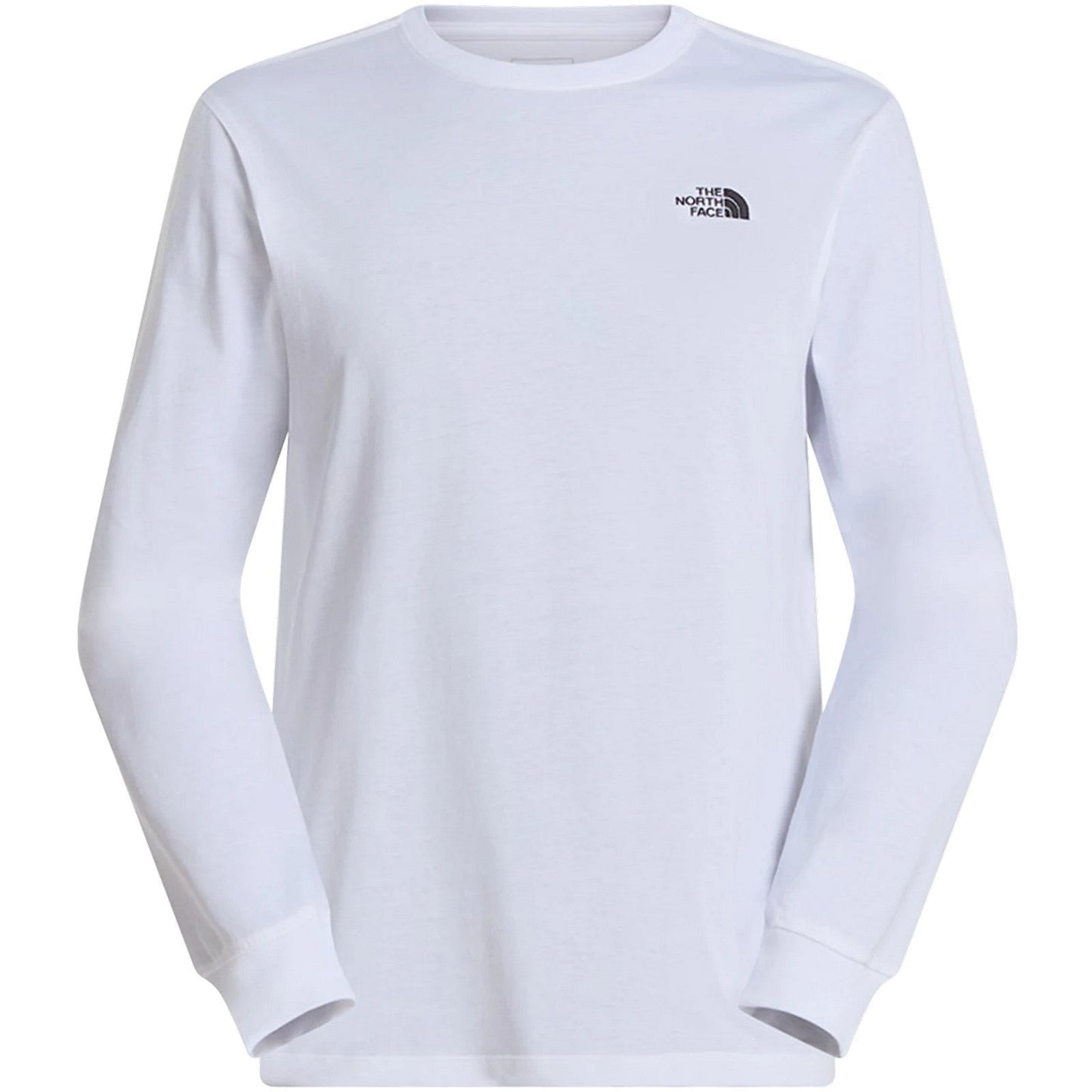 T-shirt Uomo The North Face - M Evolution Simple Dome Regular Long Sle - Bianco