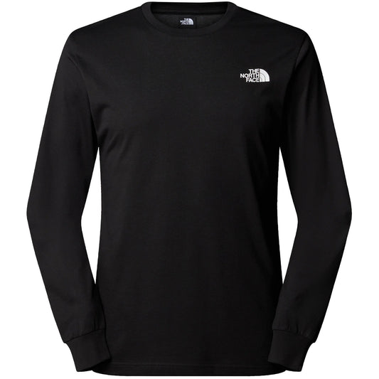 Maglie a manica lunga Uomo The North Face - M L/S Easy Tee - Nero