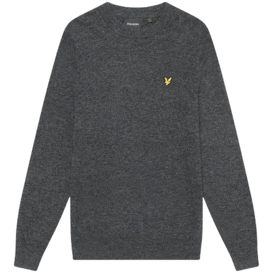 Maglie a manica lunga Uomo Lyle & Scott - Lambswool Blend Crew Neck Jump - Marrone