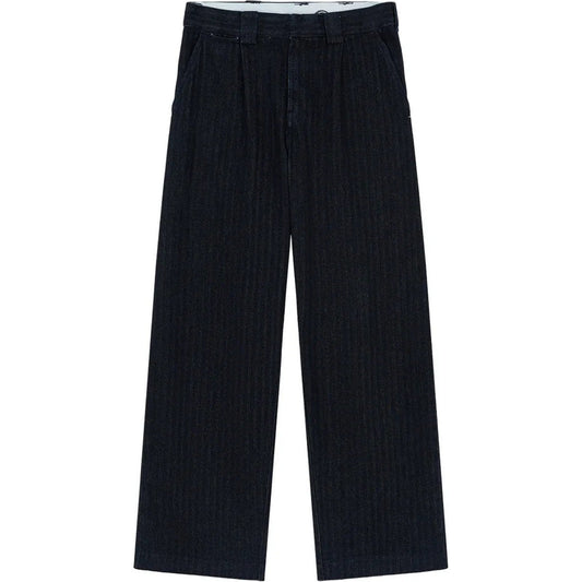 Pantaloni Uomo Dickies - Selvedge Herringbone Denim Work Pant - Nero