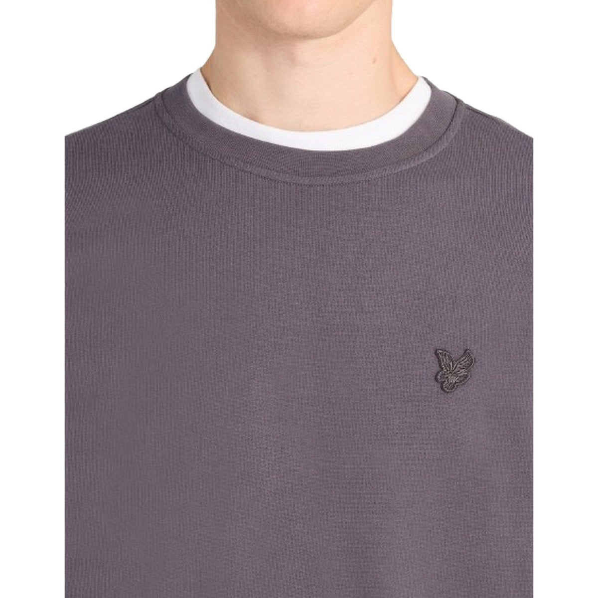Maglie a manica lunga Uomo Lyle & Scott - Superfine Crew Neck Sweatshirt - Grigio