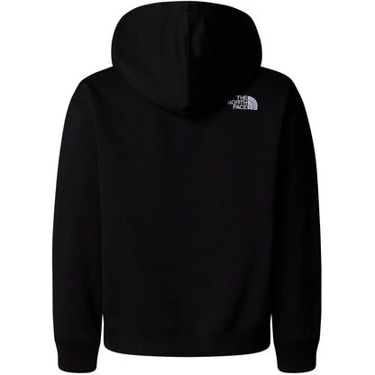 Felpe con cappuccio Ragazzi Unisex The North Face - Teen Essential Oversized Hoodie - Nero