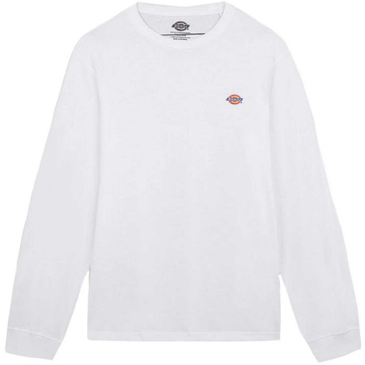 Maglie a manica lunga Uomo Dickies - Ls Mapleton Tee - Bianco