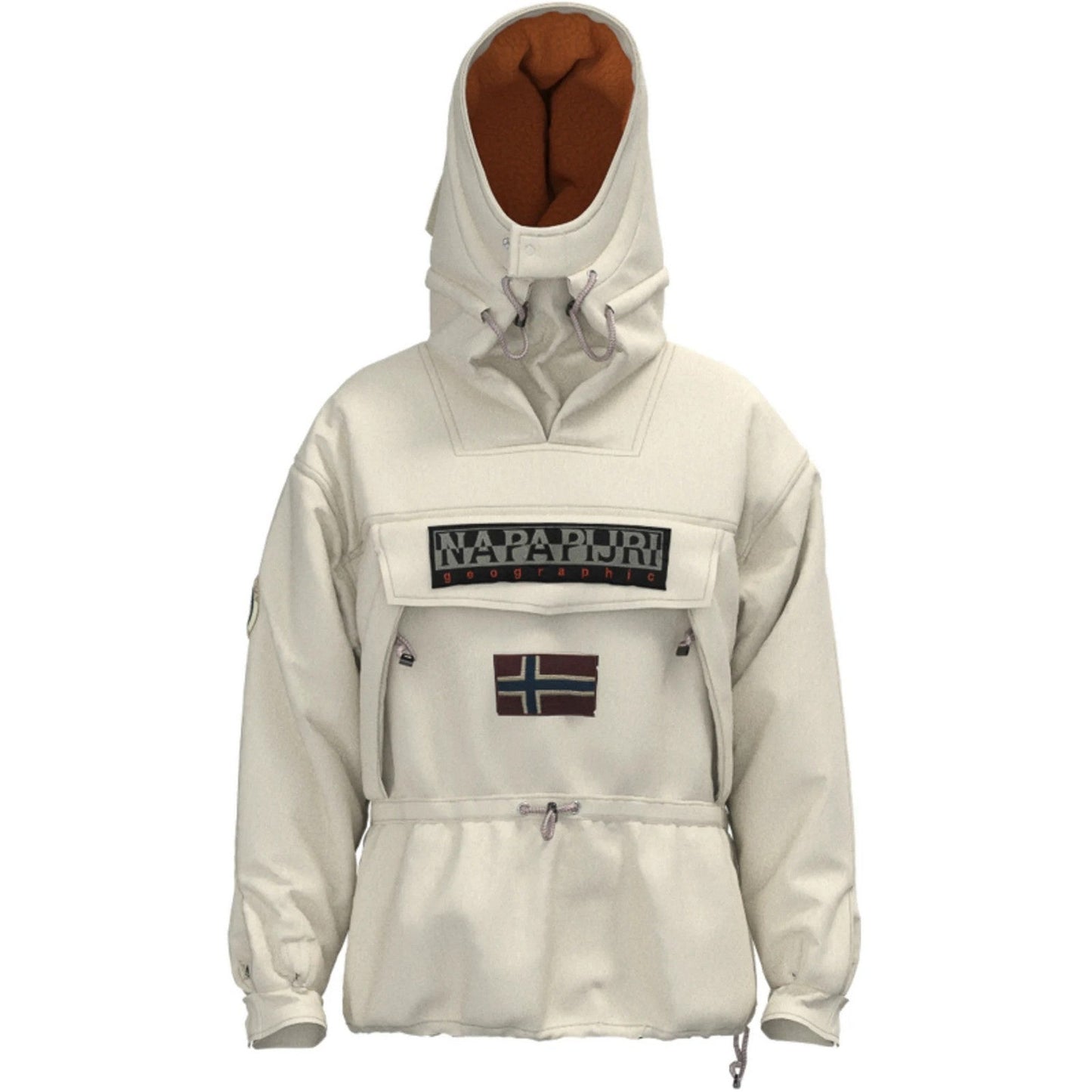 Giacche impermeabili Uomo Napapijri - Skidoo 1990 - Beige