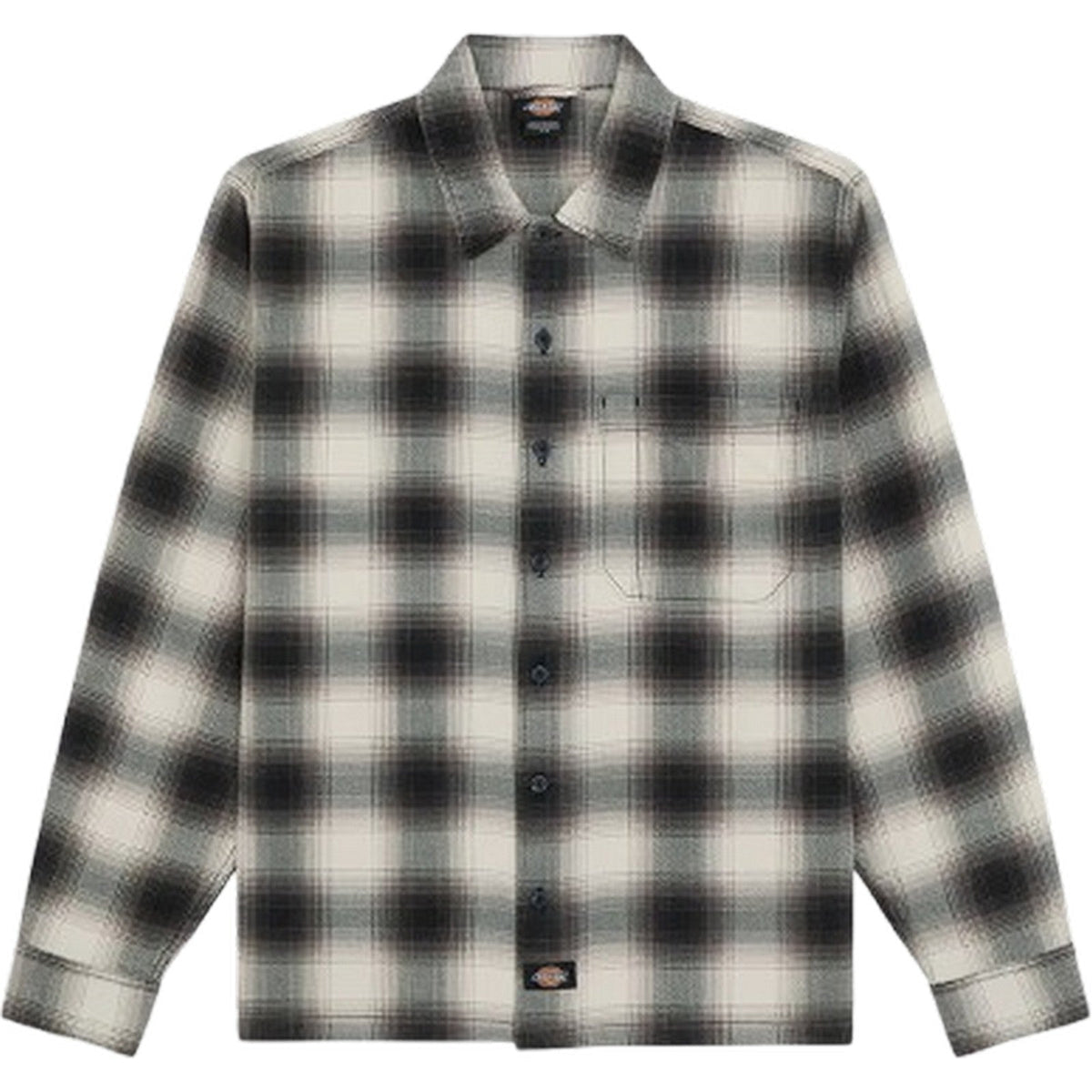 Camicie casual Uomo Dickies - Gulfport Flannel Shirt - Nero