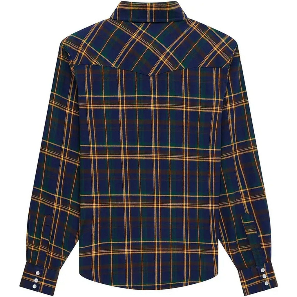 Camicie casual Uomo Deus Ex Machina - Reality Wreckers Check Shirt - Blu