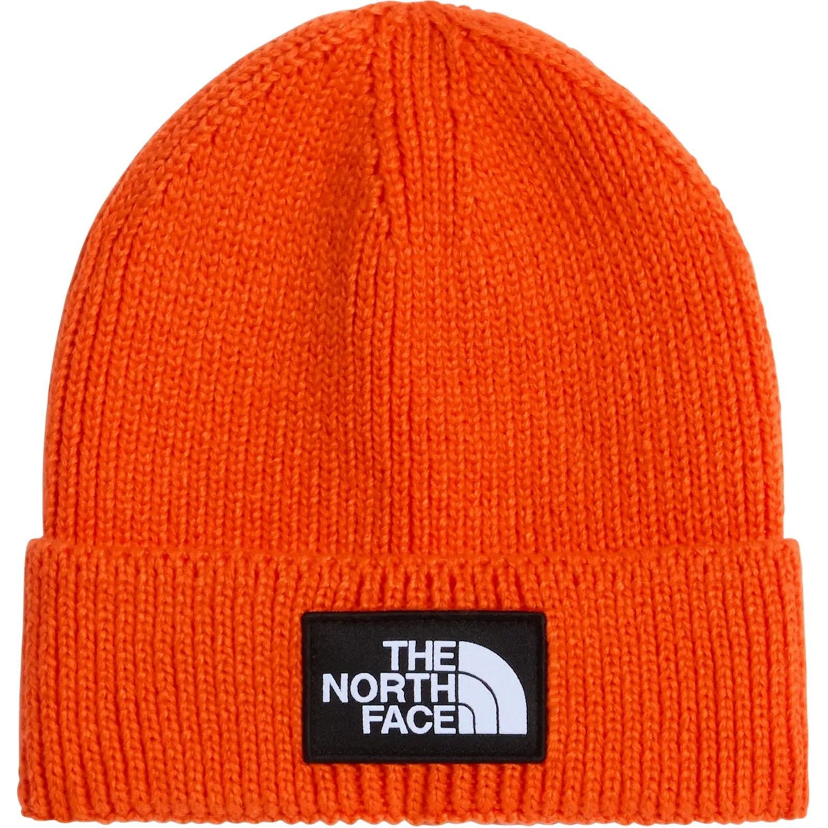Berretti in maglia Unisex The North Face - Tnf Logo Box Cuffed Beanie - Arancione