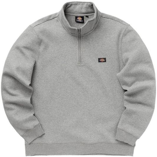 Felpe senza cappuccio Uomo Dickies - Oakport Quarter Zip - Grigio