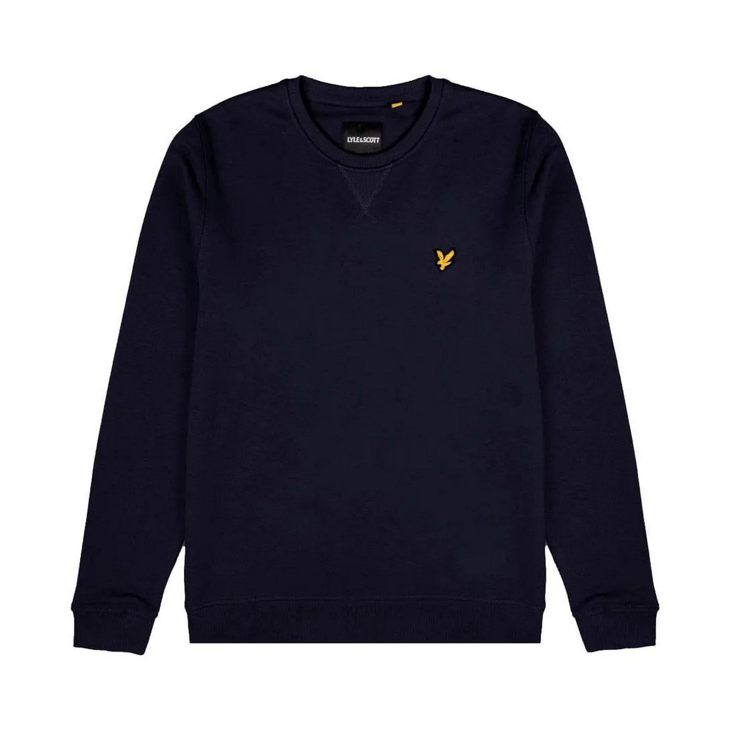 Felpe senza cappuccio Uomo Lyle & Scott - Brushed Back Crew Neck Sweatsh - Blu