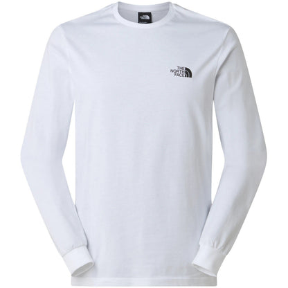 Maglie a manica lunga Uomo The North Face - M L/S Box Nse Tee - Bianco