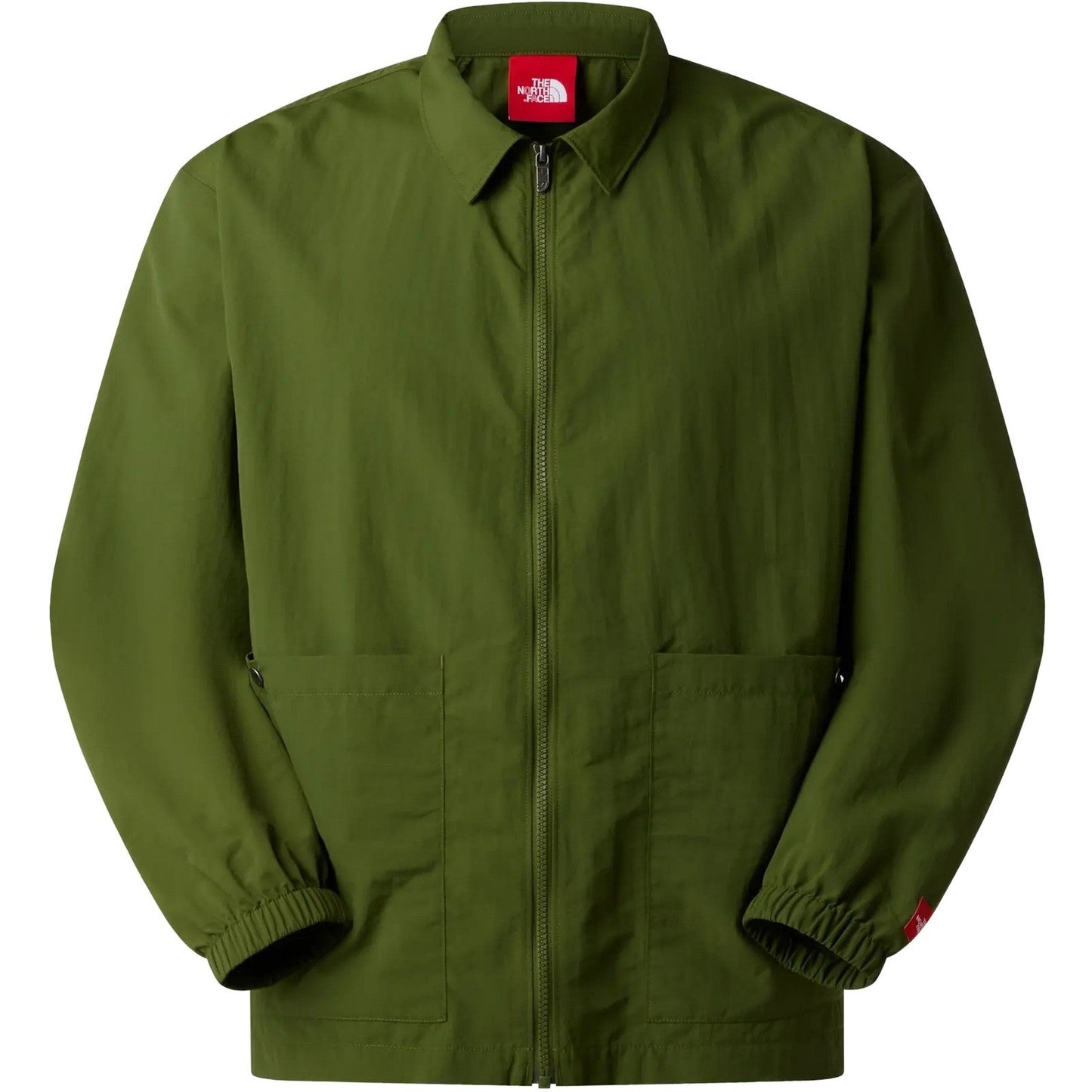 Camicie casual Uomo The North Face - M TNF Red Box Nylon L/S Shirt - Verde