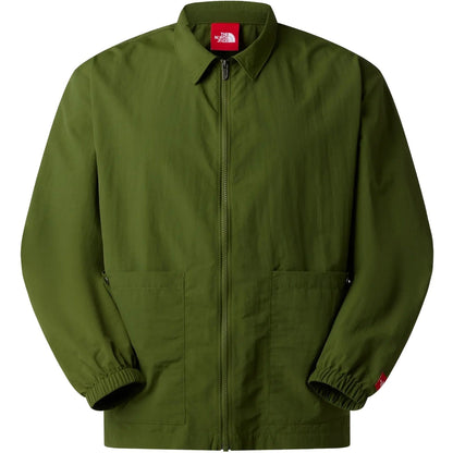 Camicie casual Uomo The North Face - M TNF Red Box Nylon L/S Shirt - Verde